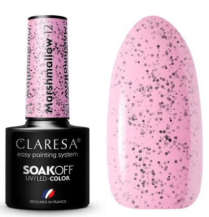 

Claresa Lakier Hybrydowy Uv/led Marshmallow 12