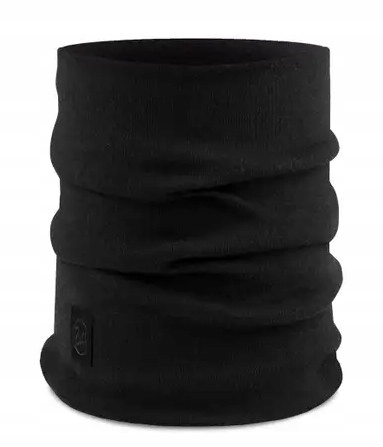 Nákrčník šátek na krk Buff nákrčník merino heavyweight 110963 černý