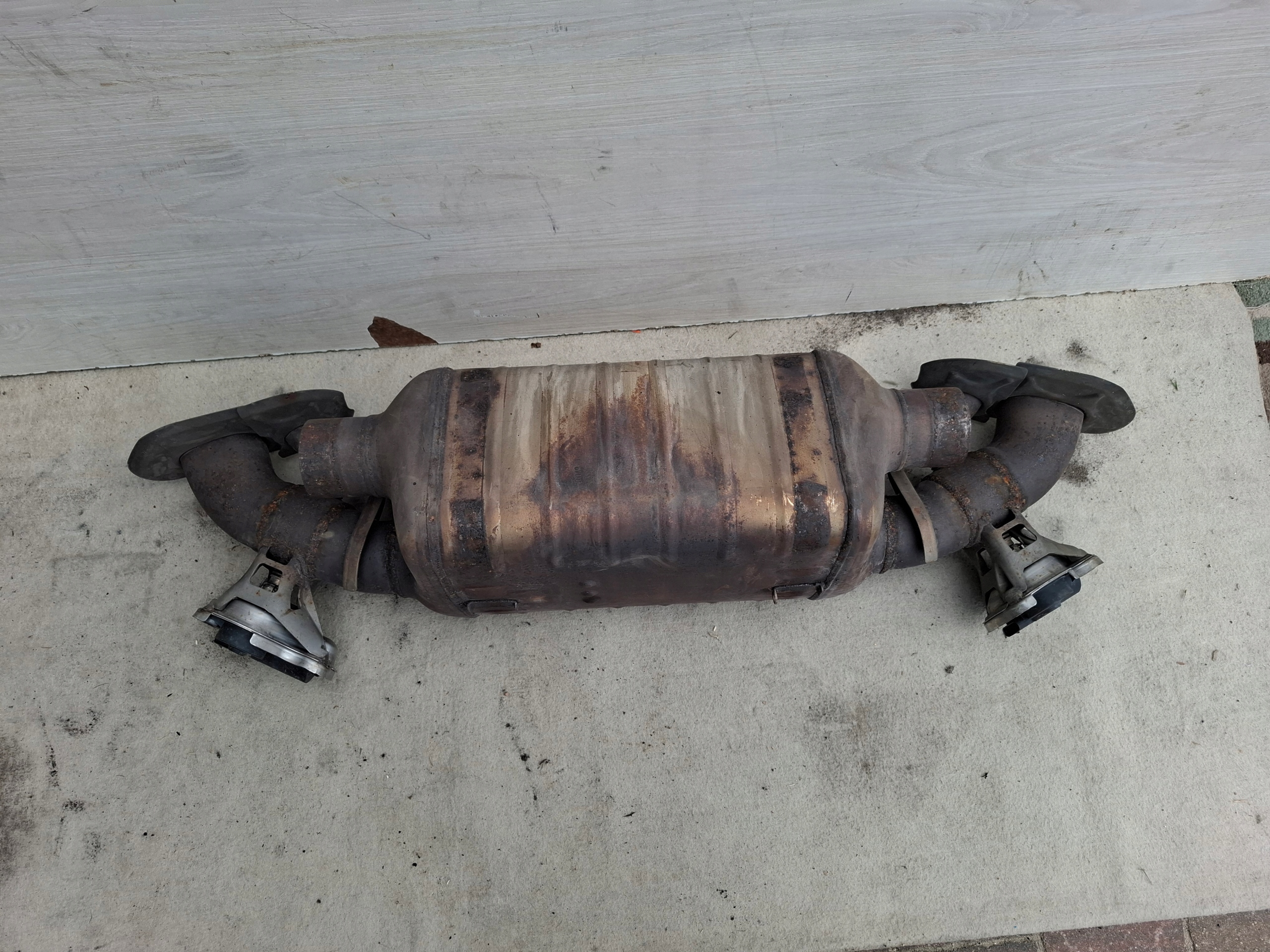 PORSCHE 911 992 muffler, exhaust 992251053A