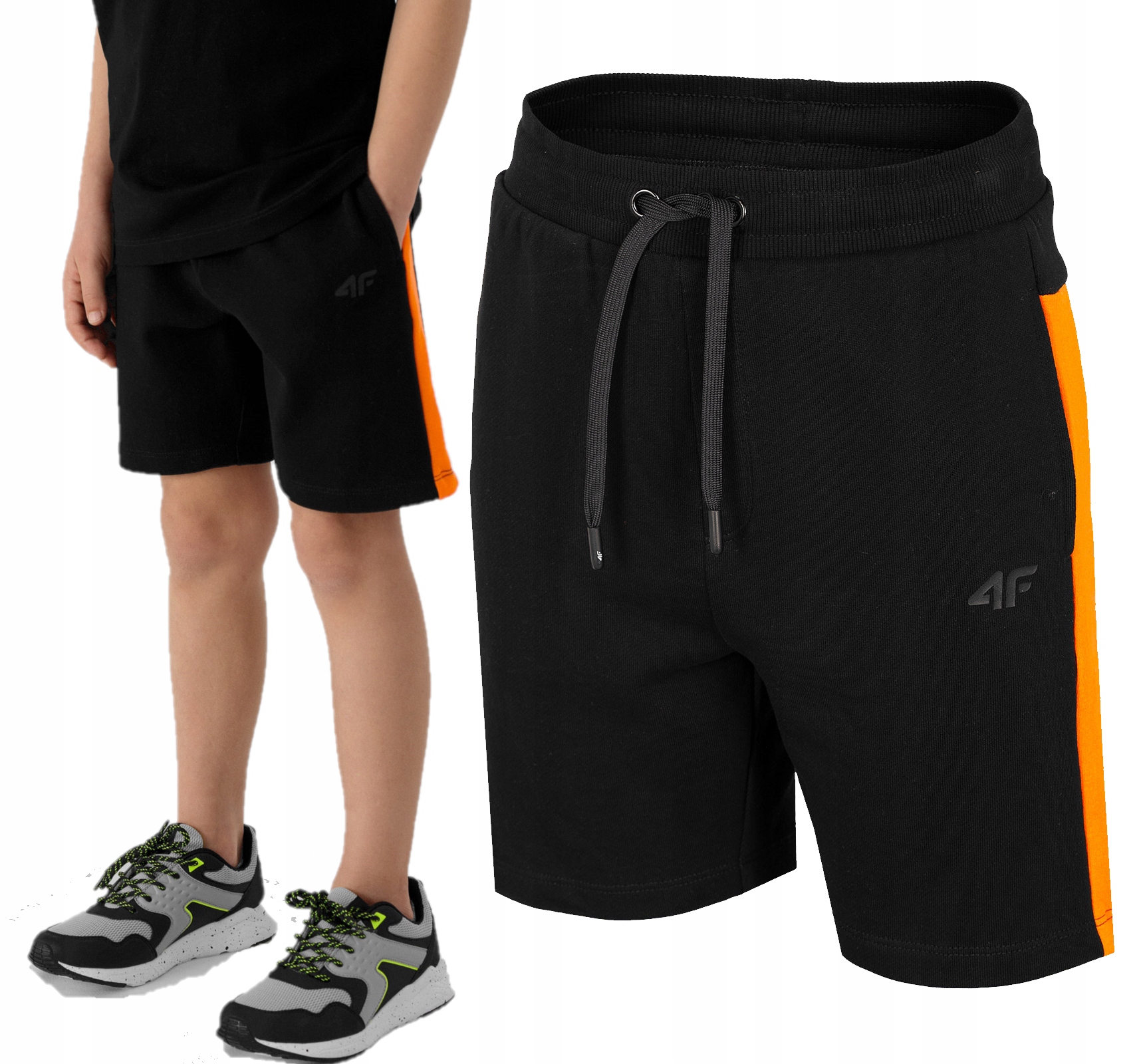 

Spodenki Chłopięce 4F Sportowe Szorty JSKMD002 122
