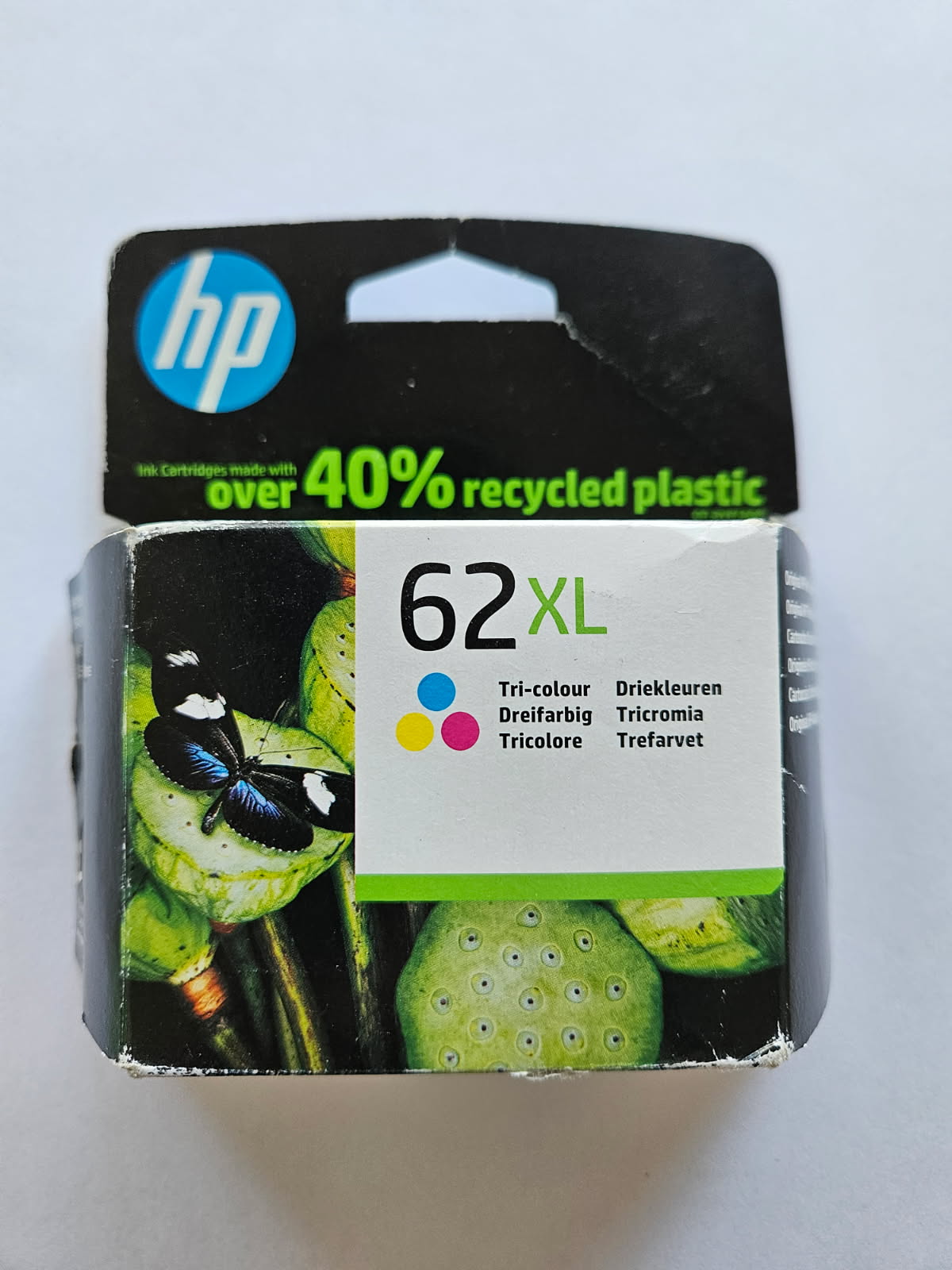 Tusz Oryginał Hp 62XL Kolor C2P07AE Sep 2023