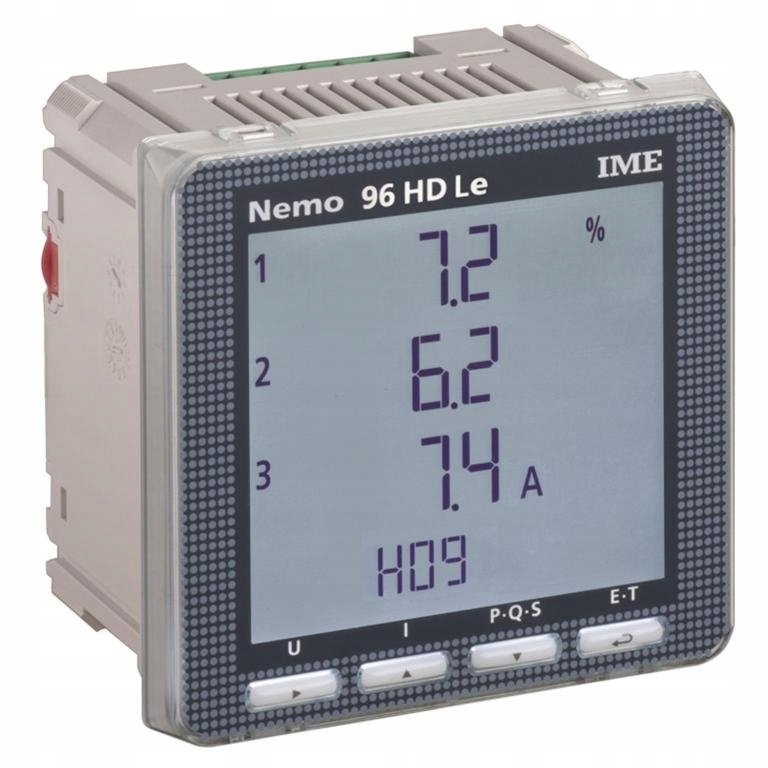 Miernik parametrów sieci Nemo 96 Hdle tablicowy 1-5A 500V A80-265VAC RS485