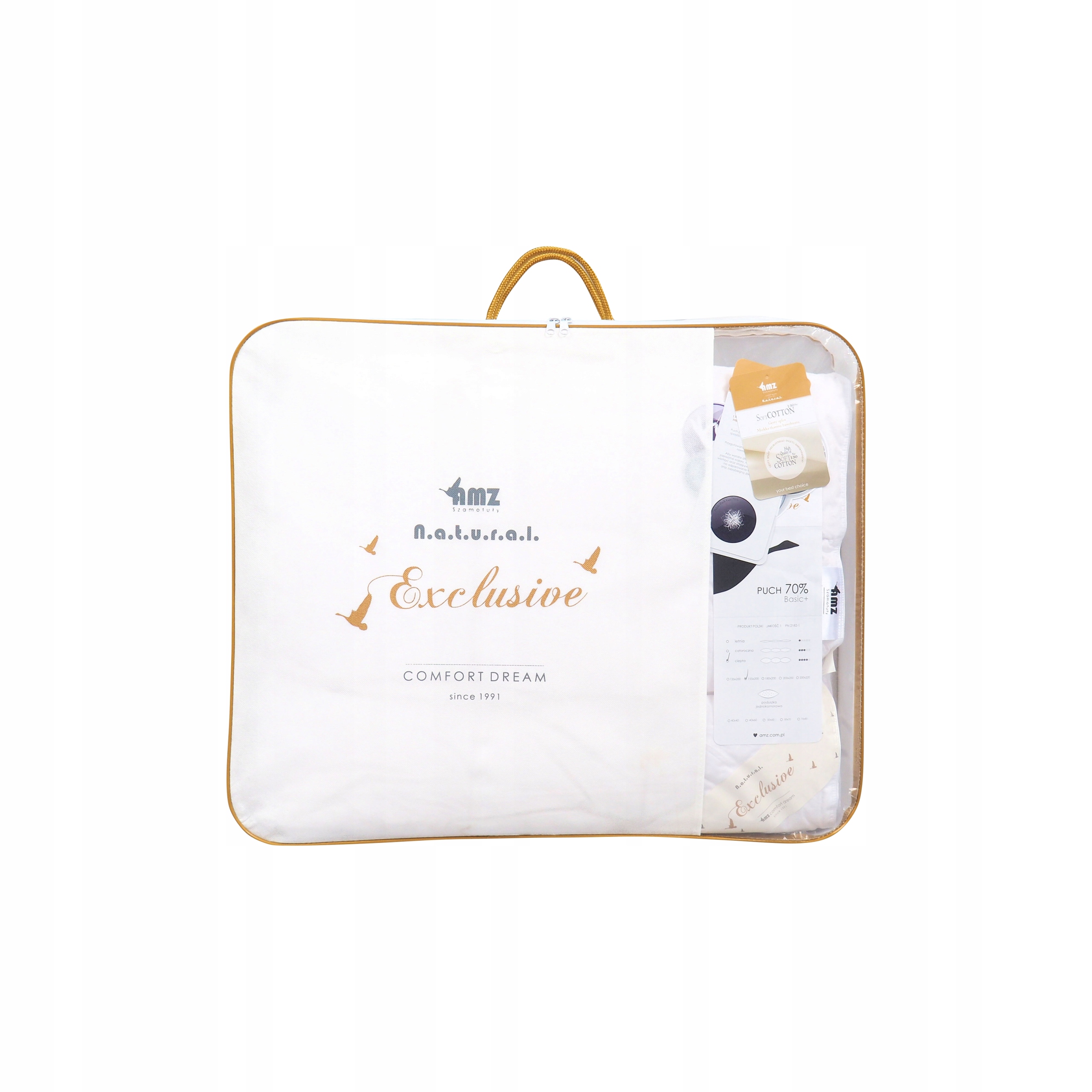 

Kołdra Puchowa 160x200 całoroczna Polski Puch 70%