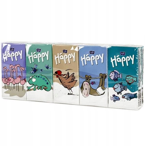 

Bella Happy Chusteczki higieniczne 10 x 9 szt.