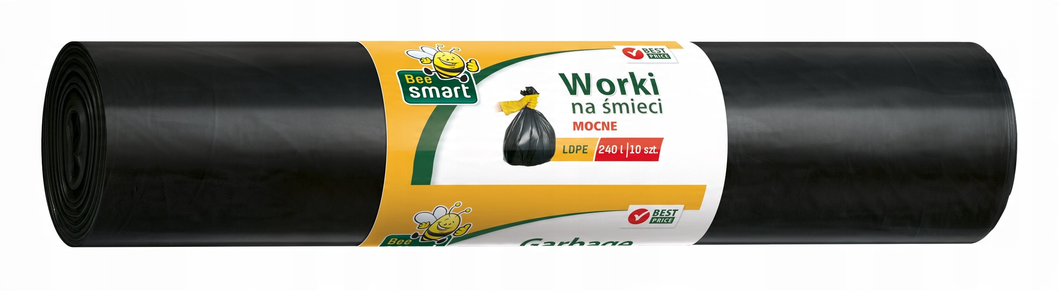 

Bee Smart Worki Na Śmieci Mocne 240L 10 Szt.