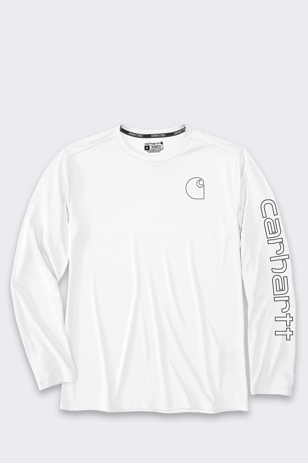 Tričko Sun Defender Light Logo Ls White