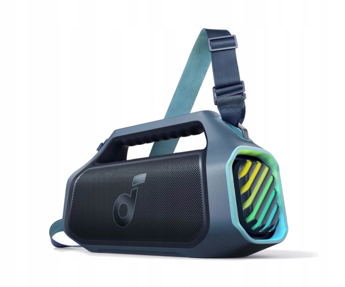 Głośnik przenośny Soundcore Boom 2 Plus wodoodporny Bluetooth Niebieski