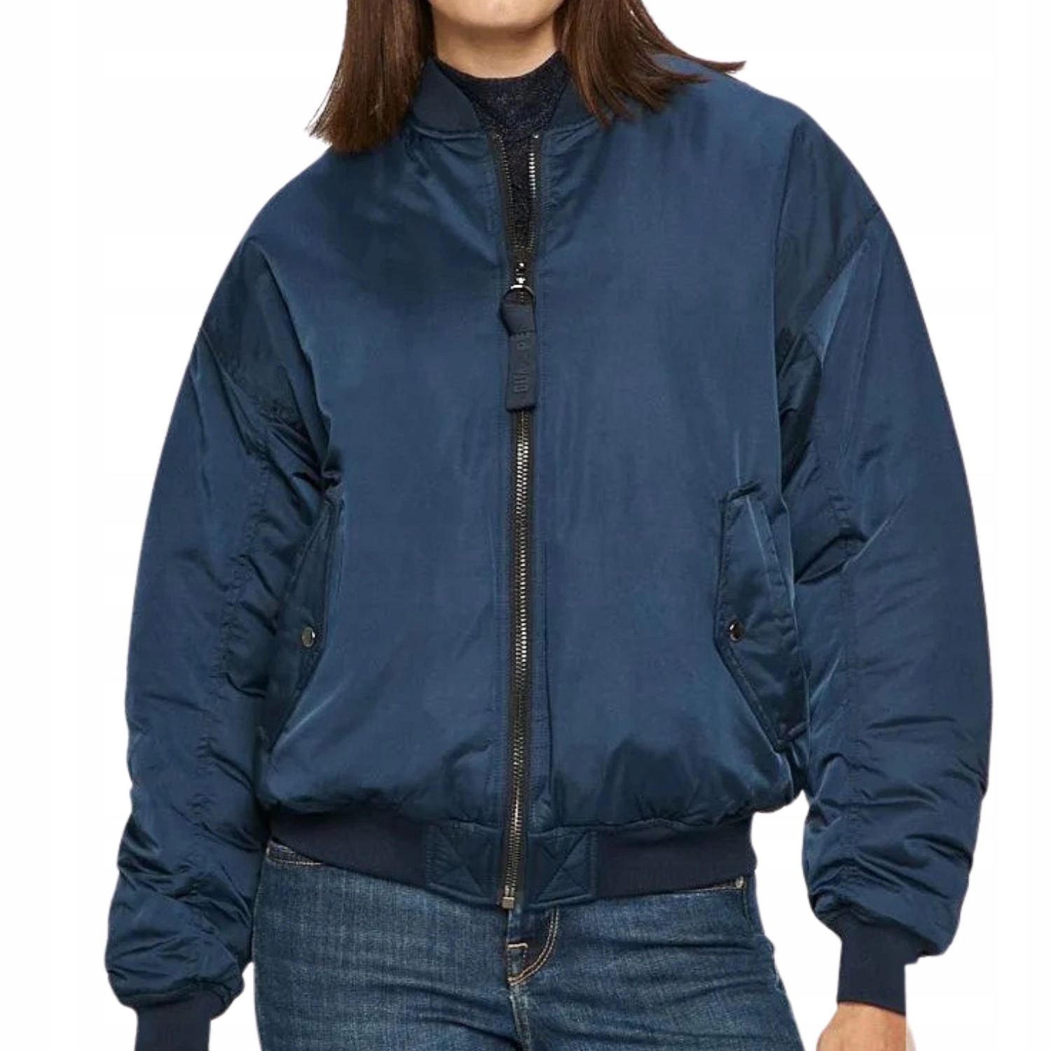 Bomberová bunda Pepe Jeans Dua Lipa zateplená, volná, přechodová, každodenní, velikost S