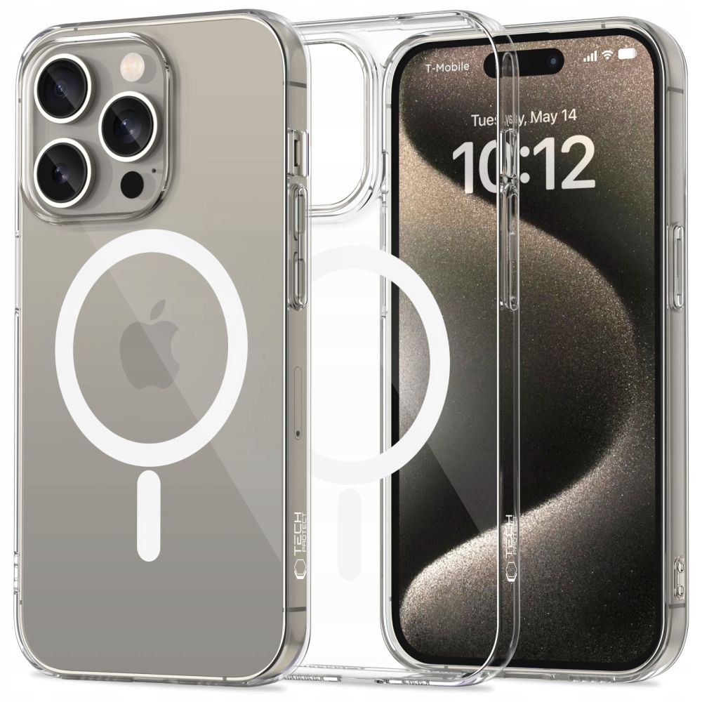 Tech-protect Flexair Do Magsafe Etui Do Iphone 15 Pro Odpowiednie
