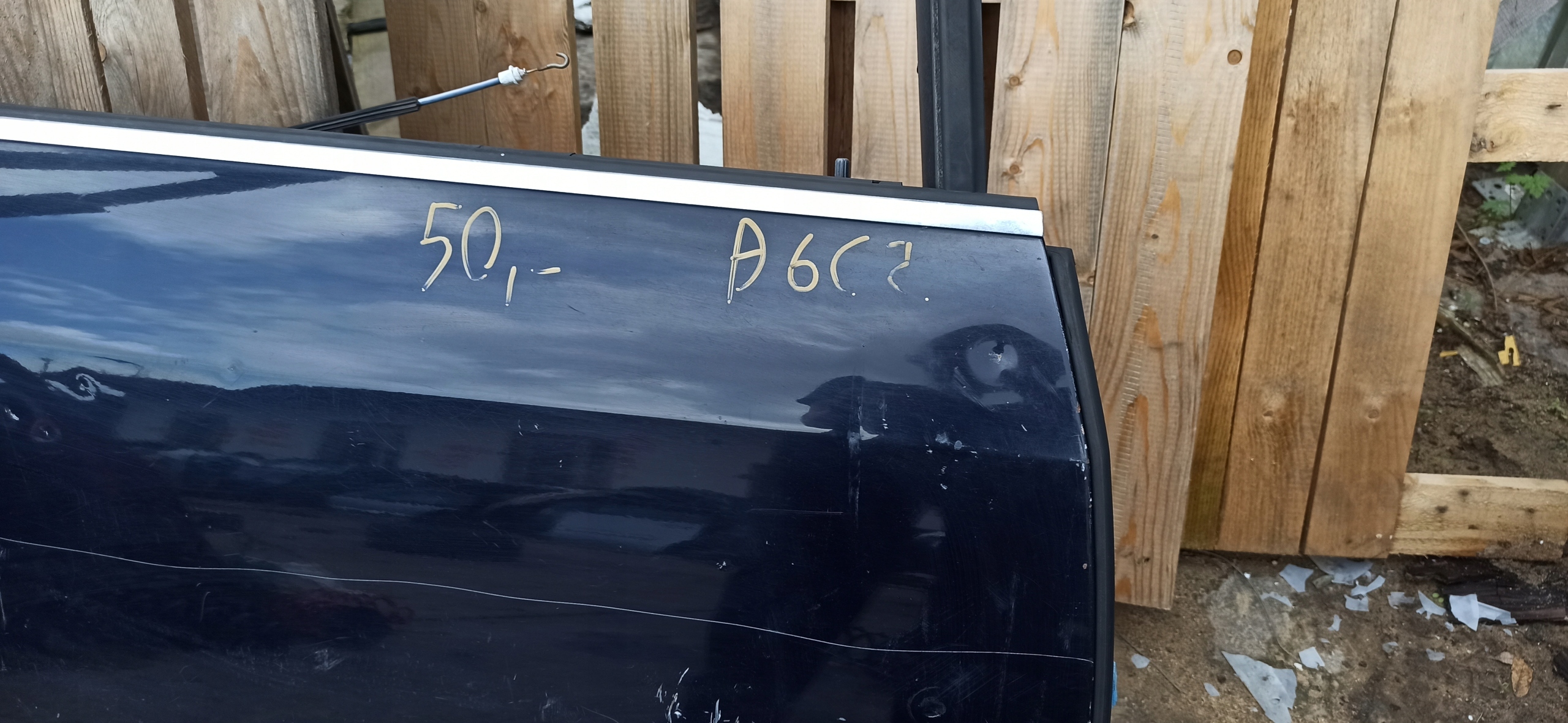 AUDI A6 C5 door rear part rear. right