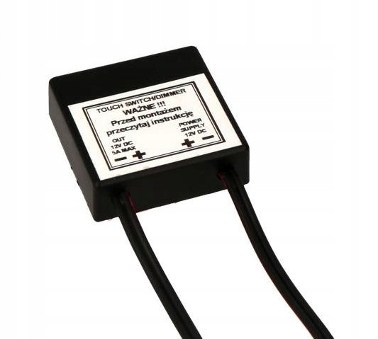 

Włącznik dotykowy do płyty meblowej z ściemniaczem