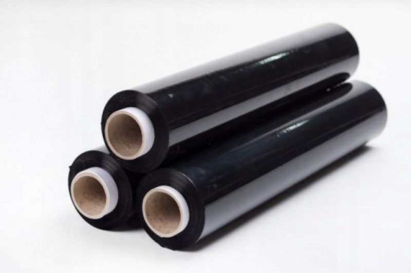 Fólie Balicí fólie typu Stretch pro balení 23 mikronů Černá, balení 2.5 kg