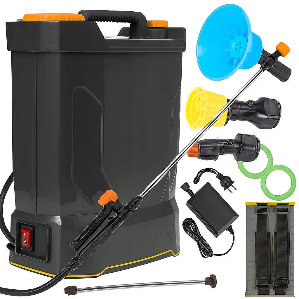Akumulátorový Tlakový Postrekovač 16 L, Batoh, Záhradný Set