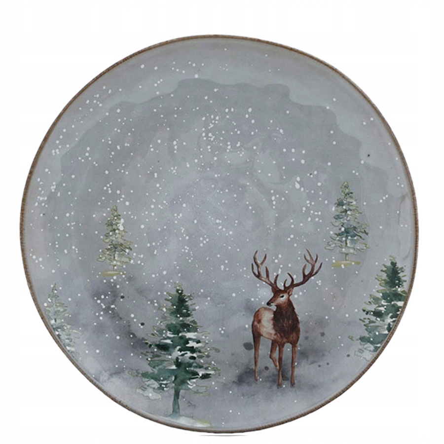 

Talerz Winter deserowy Kamionka śr. 20cm