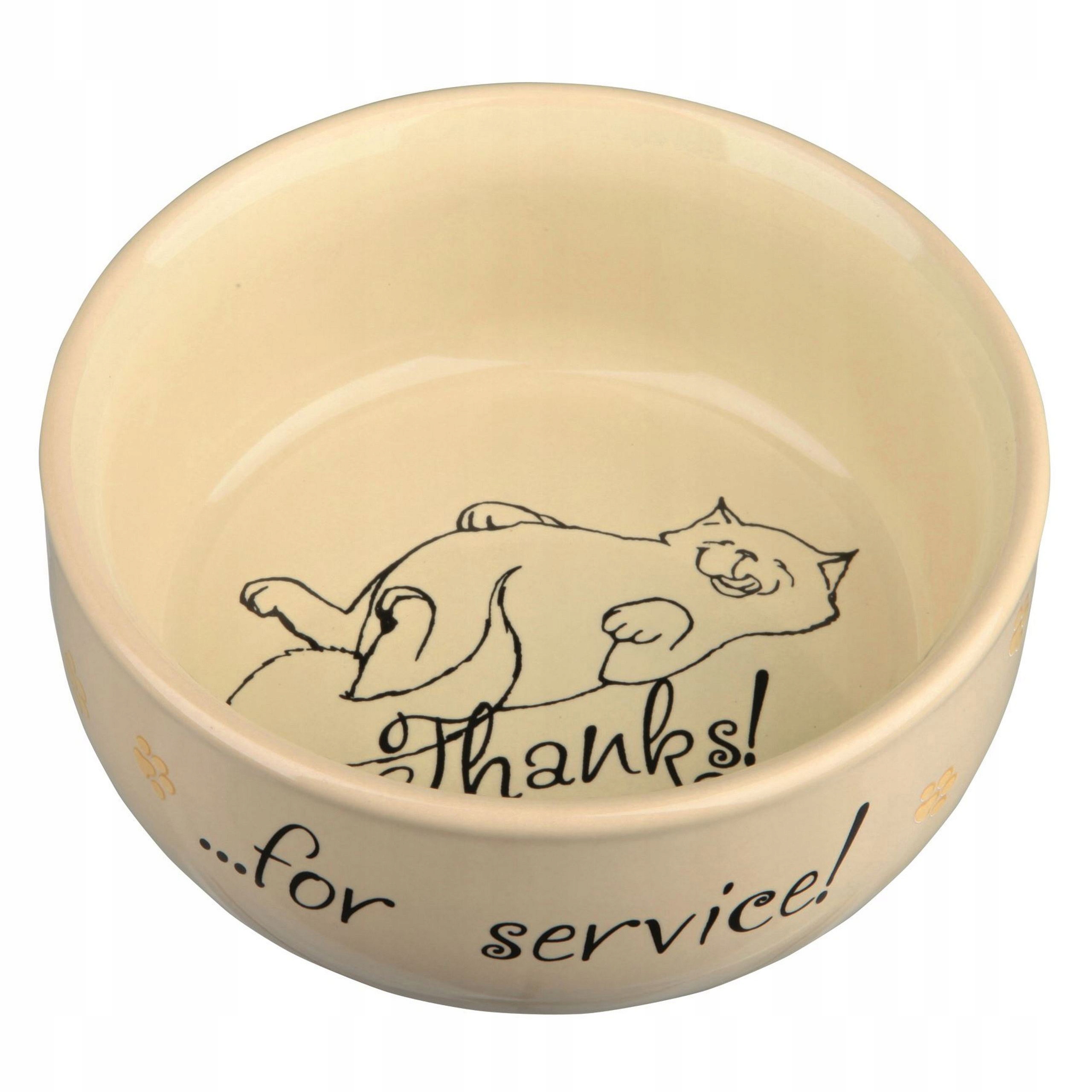 

Miska ceramiczna kota For Service Thanks 300ml