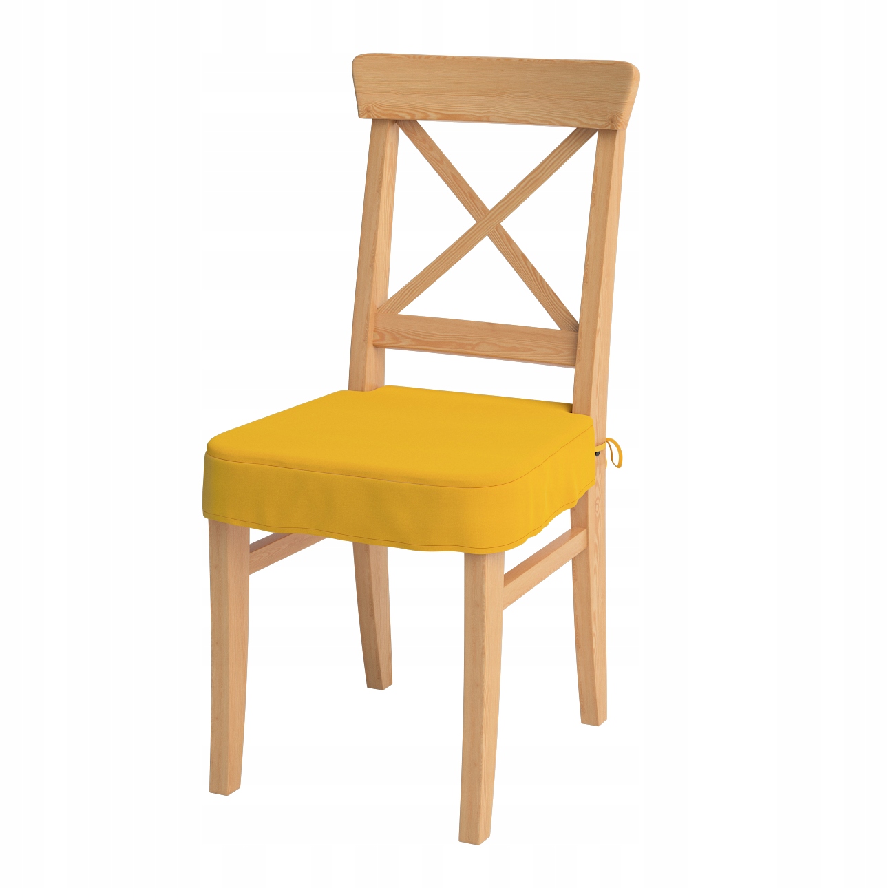 Sedák na židli Ingolf Ikea oranžový