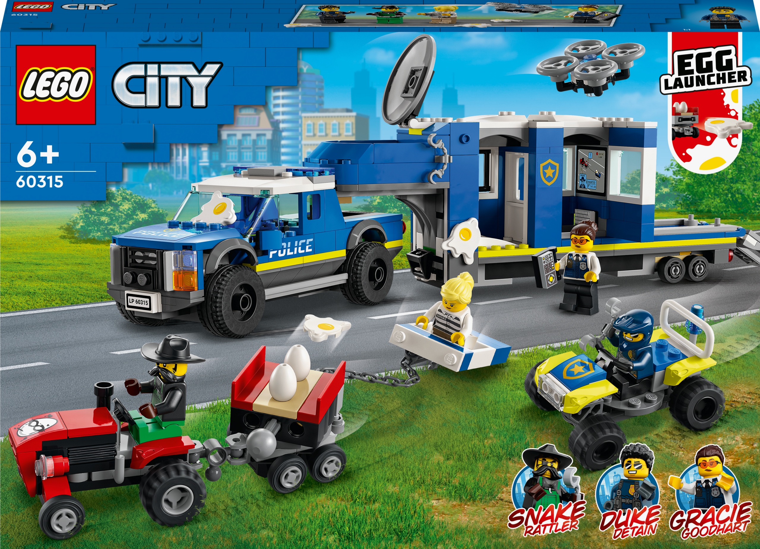 

Lego City Mobilne centrum dowodzenia policji 60315