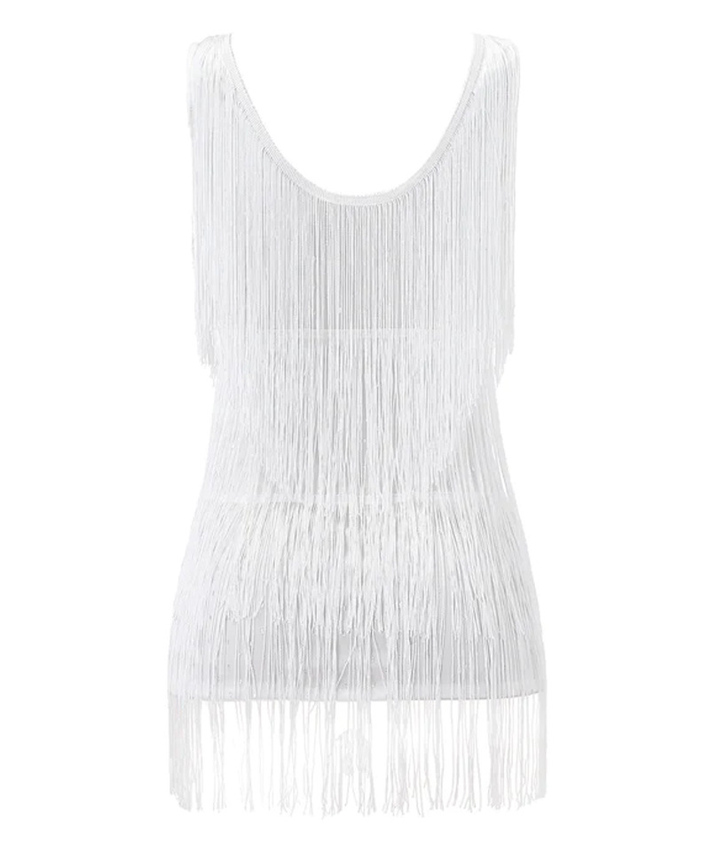 ELEGANCKA SUKIENKA WIECZOROWA Z FRĘDZLAMI Kolory Materiał dominujący bawełna