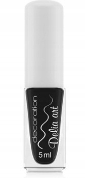 

Delia Art Lakier do Zdobień Paznokci Czarny 5ml