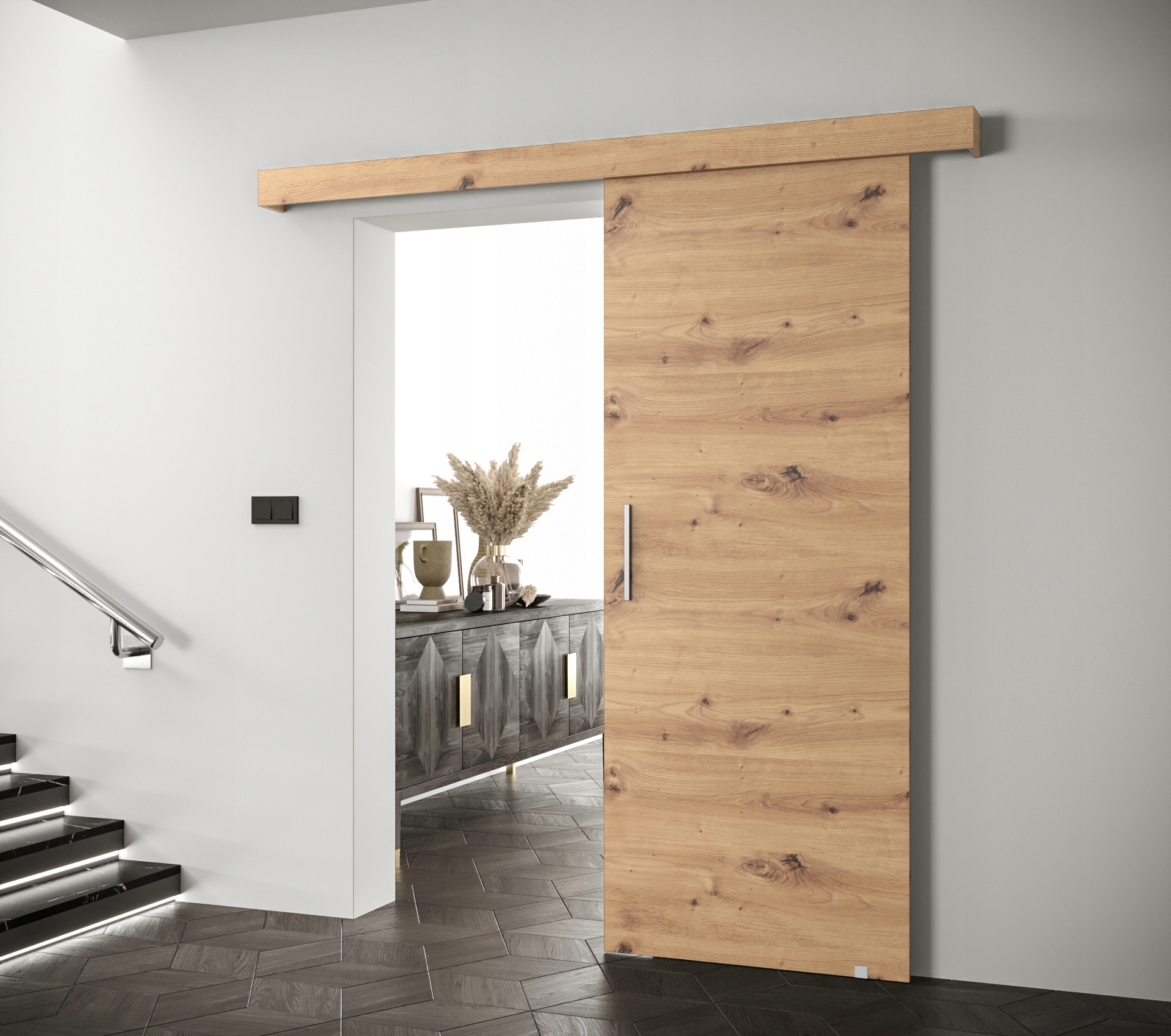 SALWADOR 90 wzór nr 1 DRZWI PRZESUWNE naścienne Marka Abiks Meble