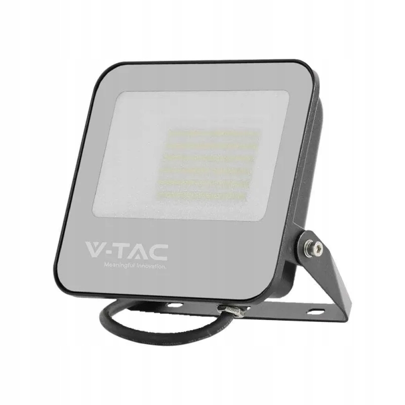 Projektor Led V-tac 50W Samsung Chip Czarny 160Lm/W VT-44051 4000K 8000lm
