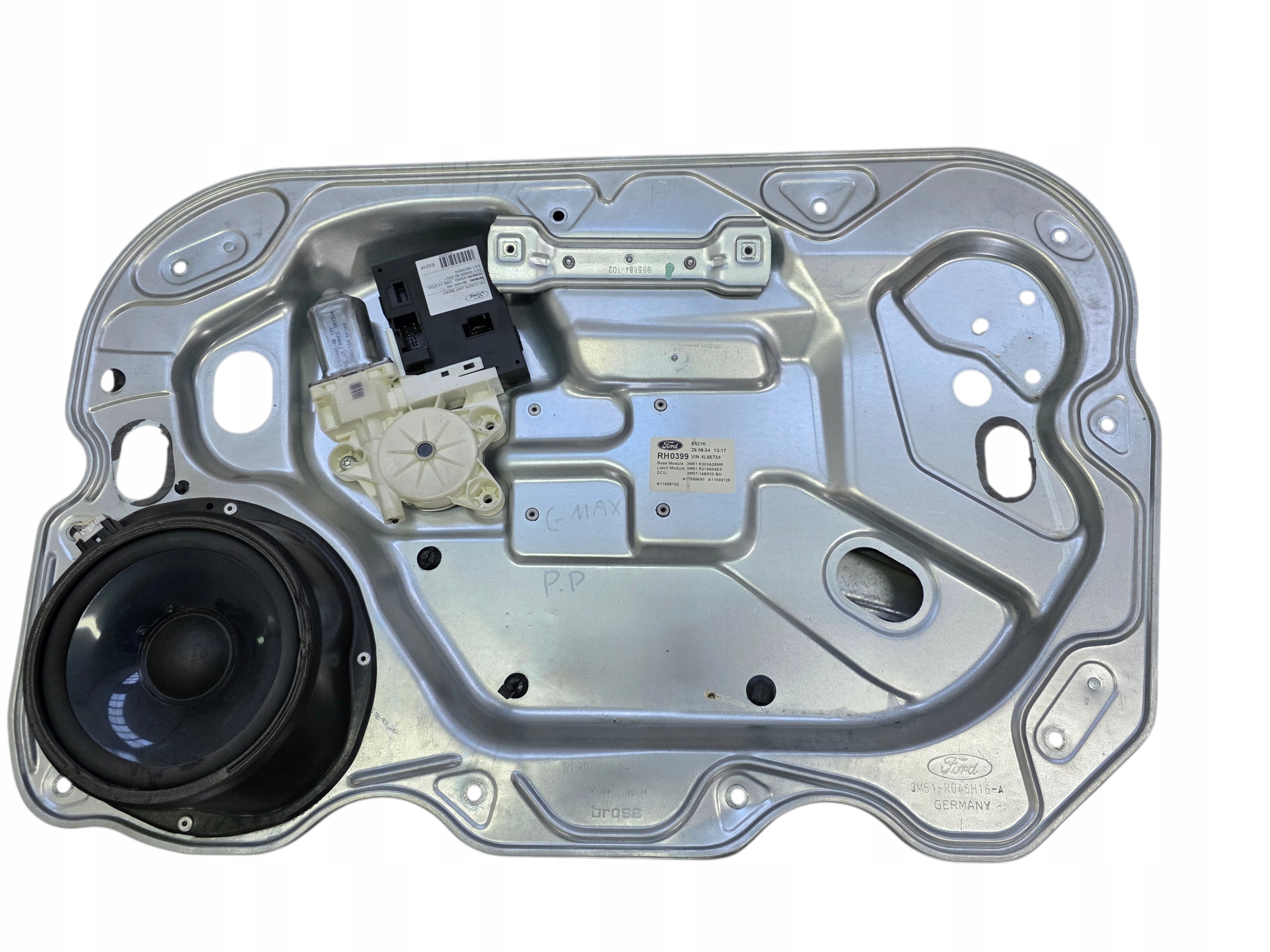 window regulator right front FORD C-MAX MK1 3M5T-14B533-BH