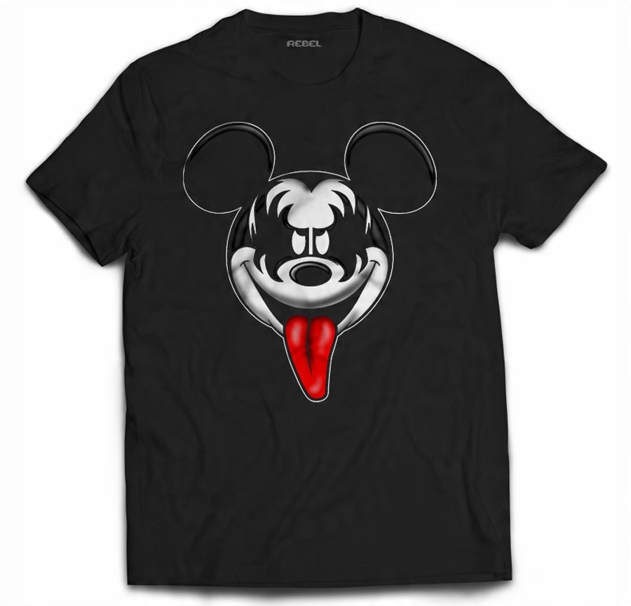 

Koszulka Prezent Hard Rock Kiss Mickey Tongue 3XL