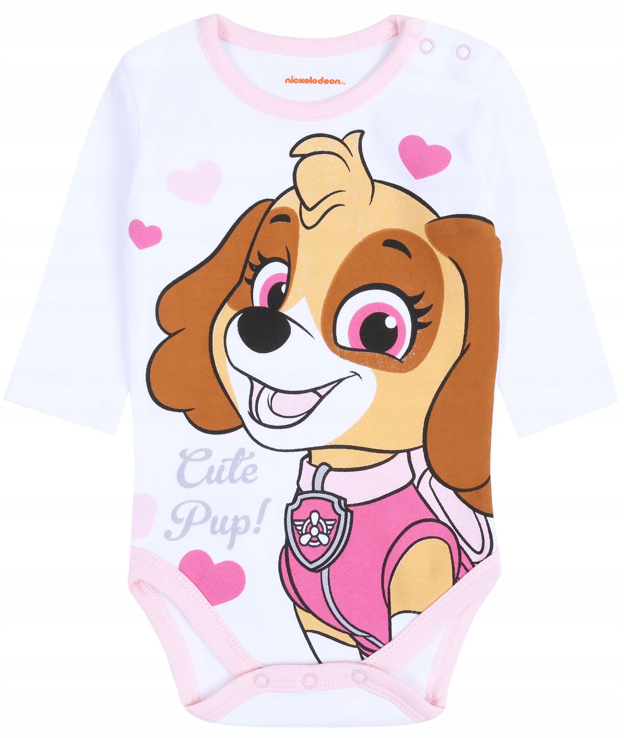 

Białe body niemowlęce Skye Paw Patrol 9-12 m 80 cm