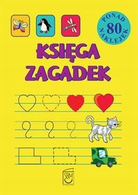 Księga zagadek Naklejki Szlaczki 3-6 lat