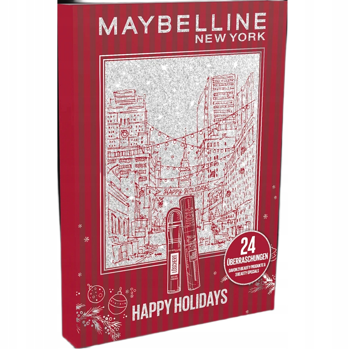Maybelline New York 2026 Happy Holidays Kalendarz Adwentowy dla Kobiet