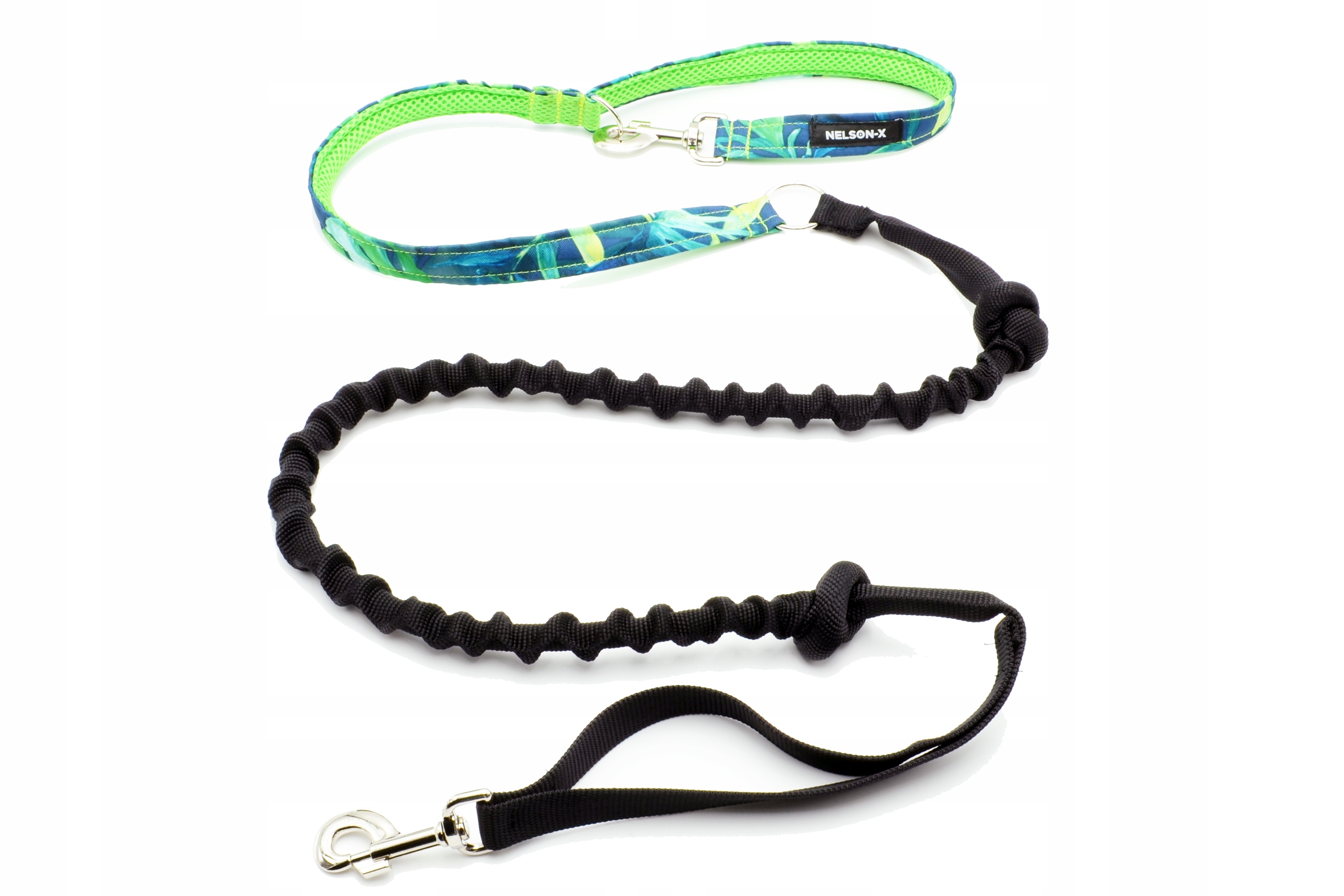 Levně Vodítko pro psy s tlumičem nárazů pro velké květiny, 2 m, zesílené Nelson-x Pol