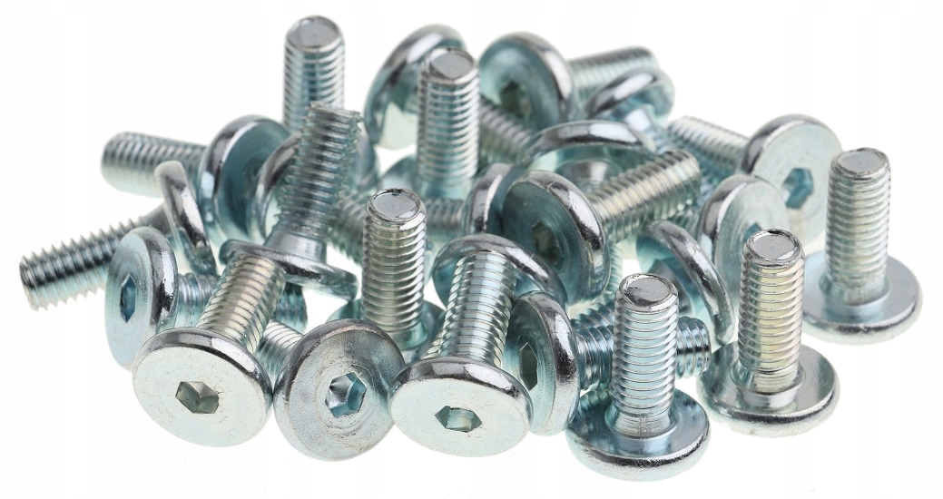 

Śruba Szwedzka Meblowa M8 x 20 mm 25 sztuk Wkręt