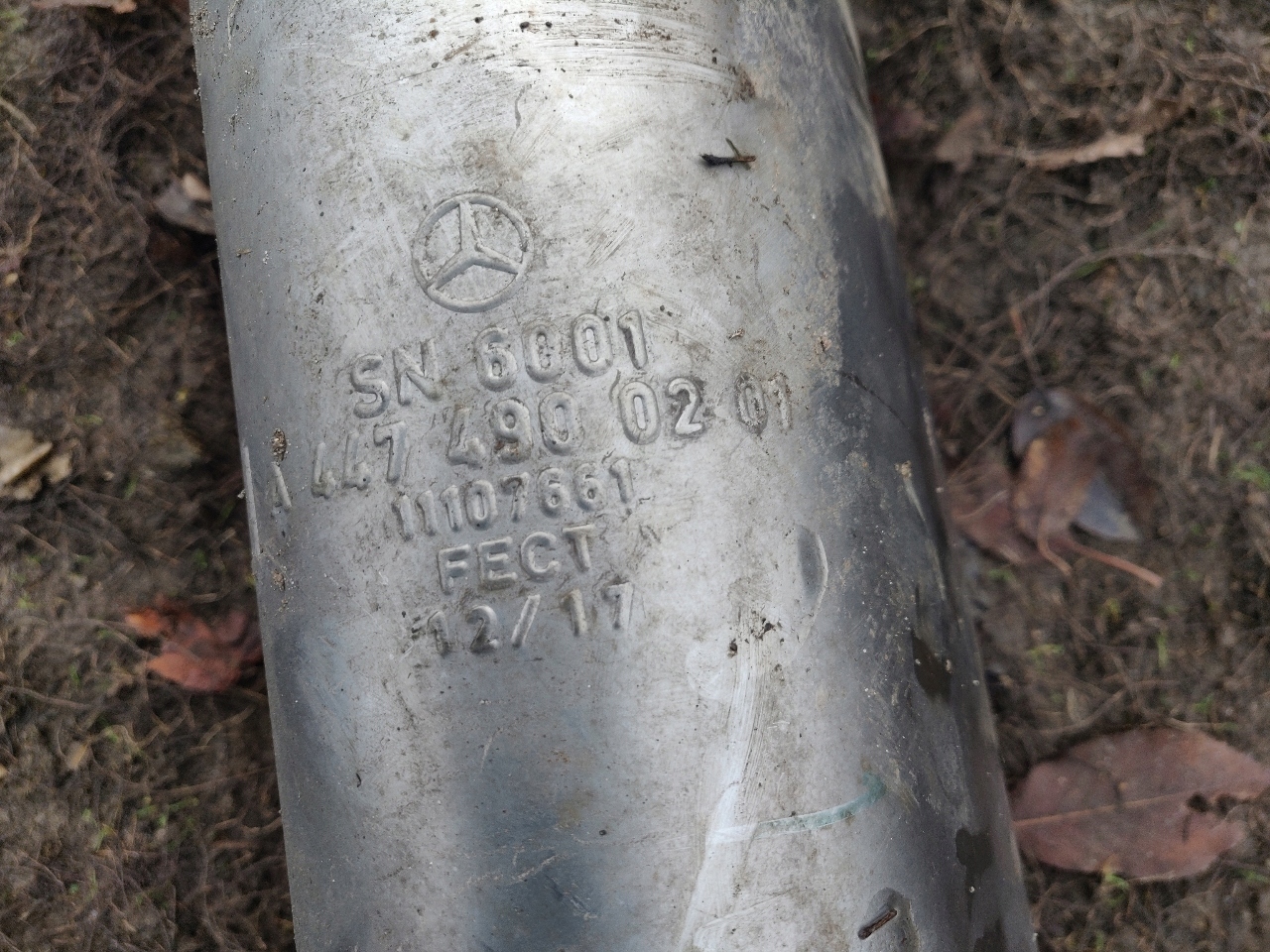 V класс VITO W447 глушитель конечный выхлоп A4474900201 2.2CDI