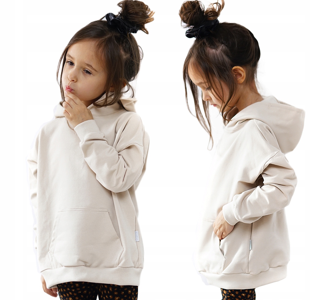 

Bluza z kapturem Flap 98 Kremowy Baya