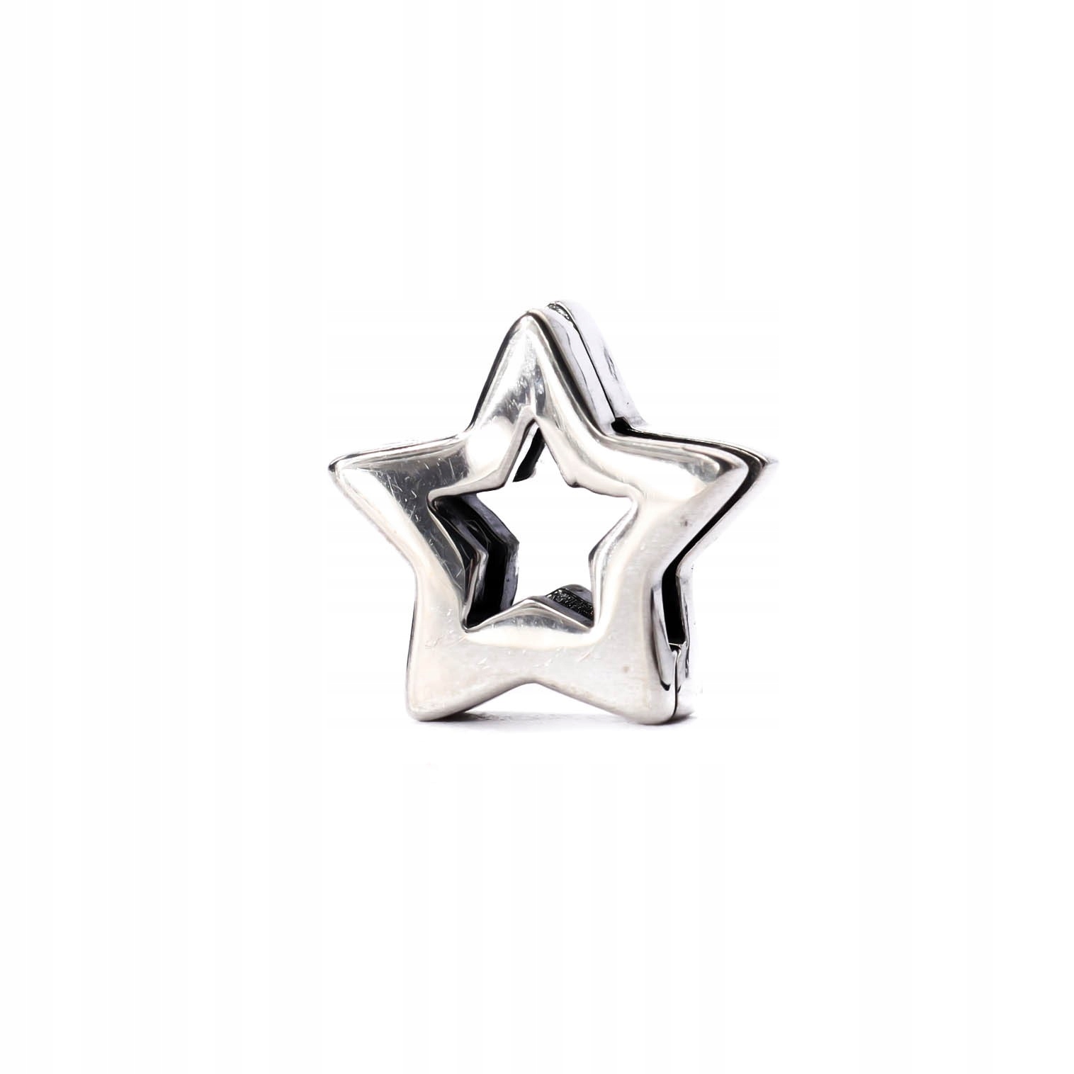 Stříbrný přívěsek klips hvězda