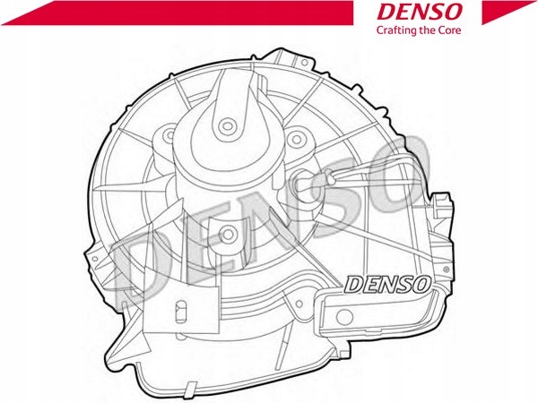 моторчик печки Denso