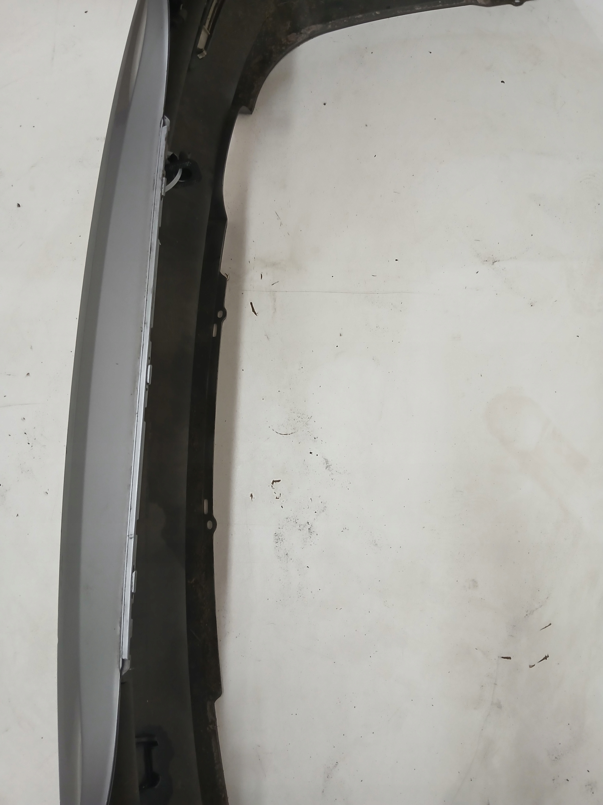 bumper rear rear part BMW E60 SILBERGRAU A08/7
