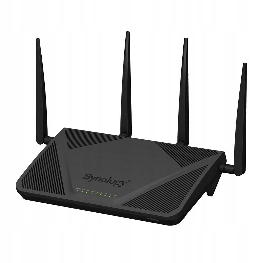 Synology Router RT2600ac, WiFi 5, Ieee 802.11a/b/g/n/ac, 3x 1GbE 4x