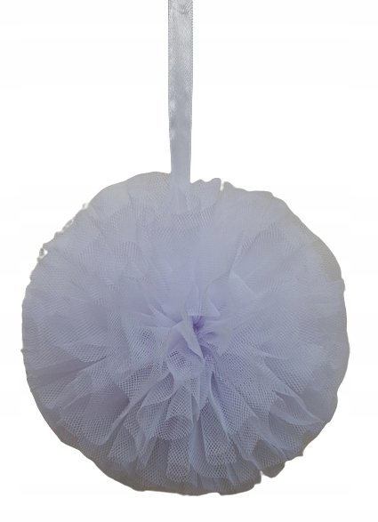 POMPON TIULOWY 17 cm OZDOBA POKOJU DZIECIĘCEGO