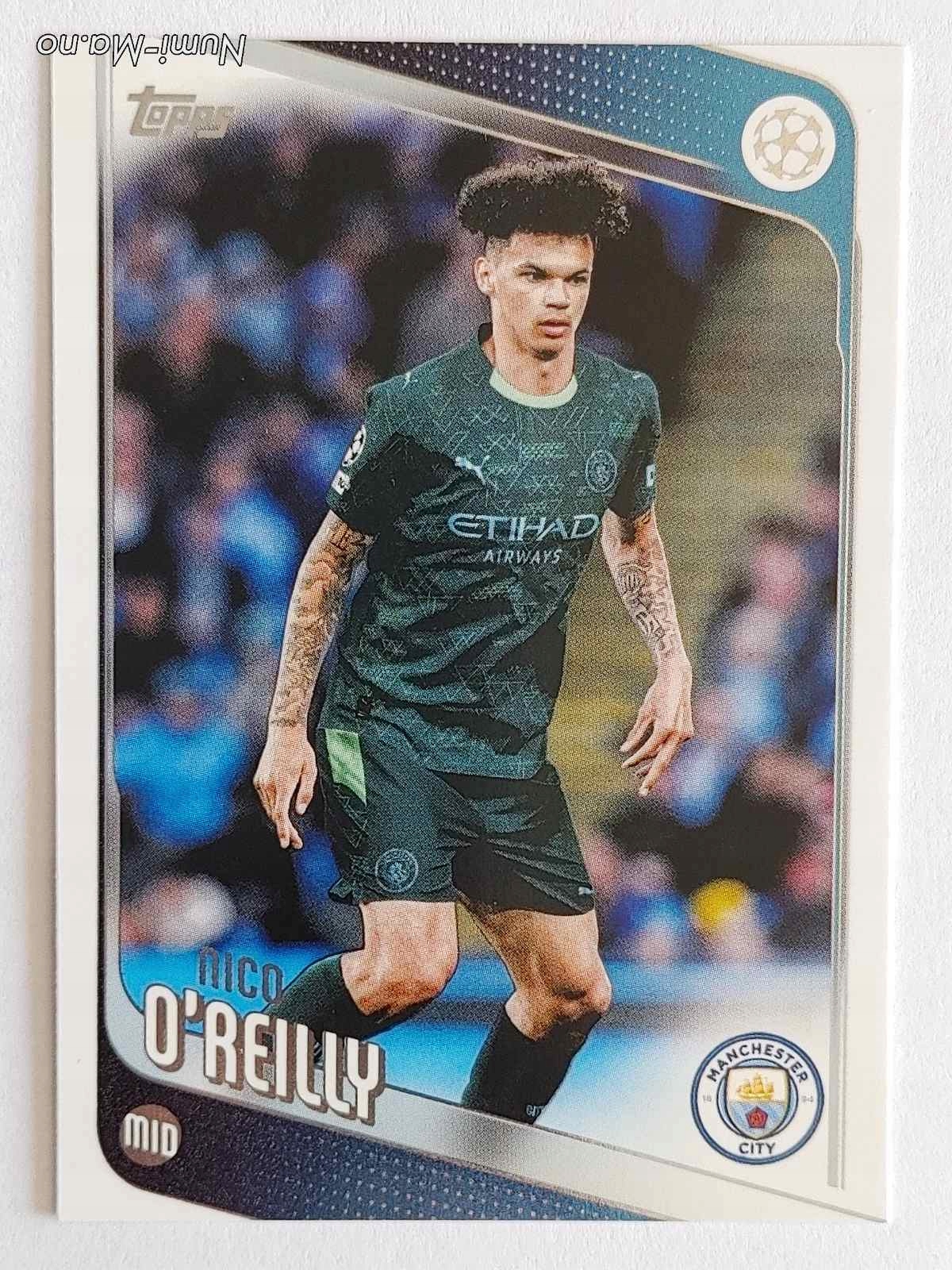 Topps Ucl 2025-26 NR.155 O'reilly Manchester City 3979