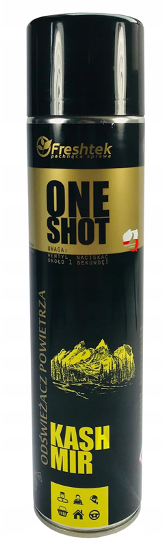 

Odświeżacz powietrza Freshtek One Shot Kashmir