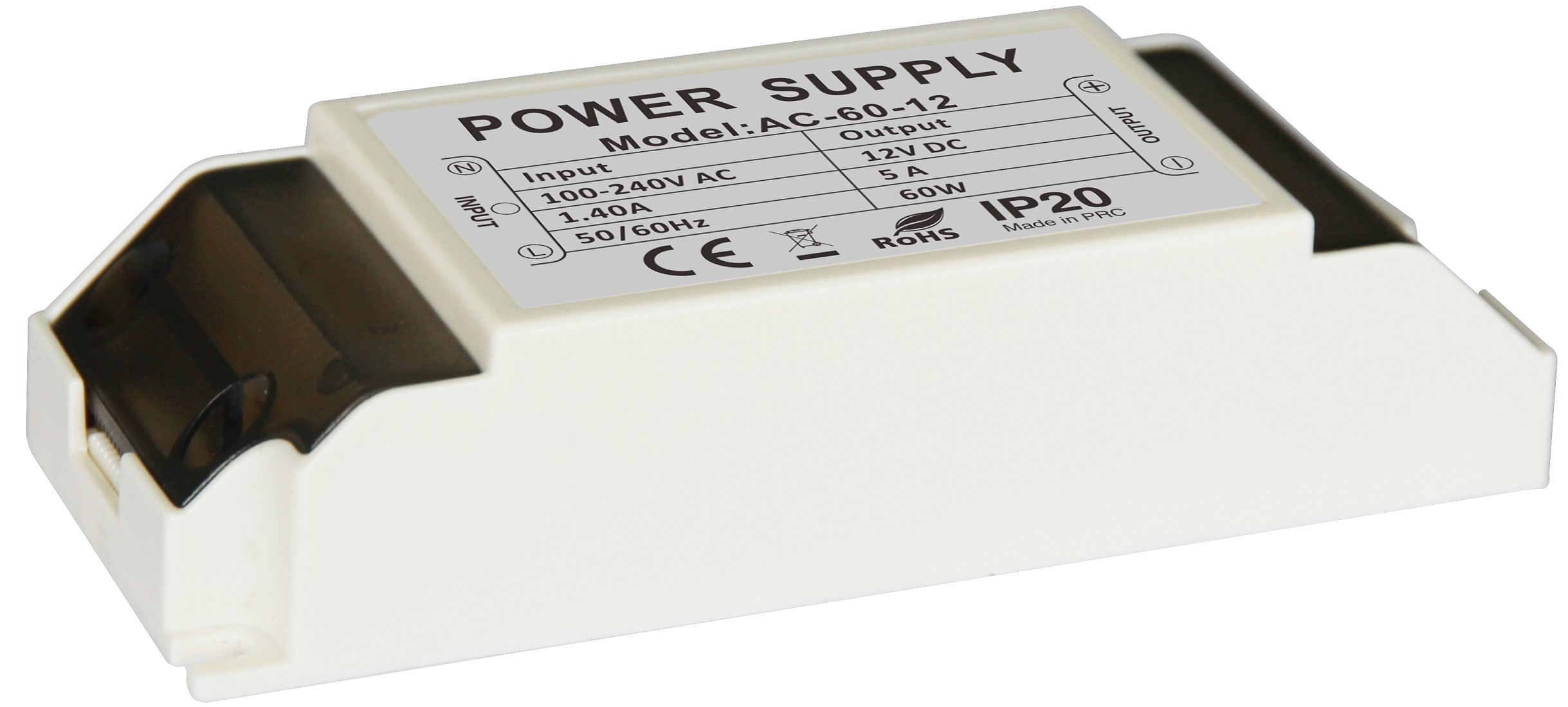 

Zasilacz Led meblowy 60W 12V 5A IP20