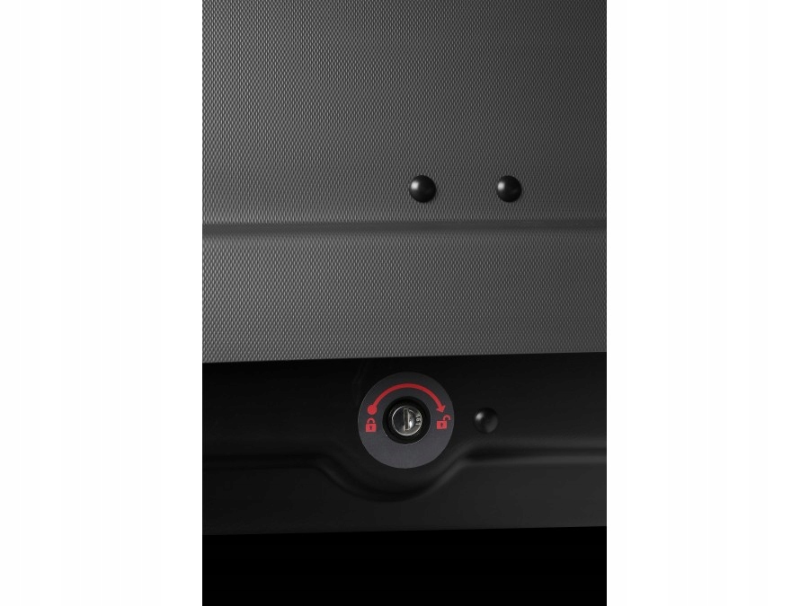 Box dachowy Inter Pack Virgo S antracyt pokrowiec Opening bilateral