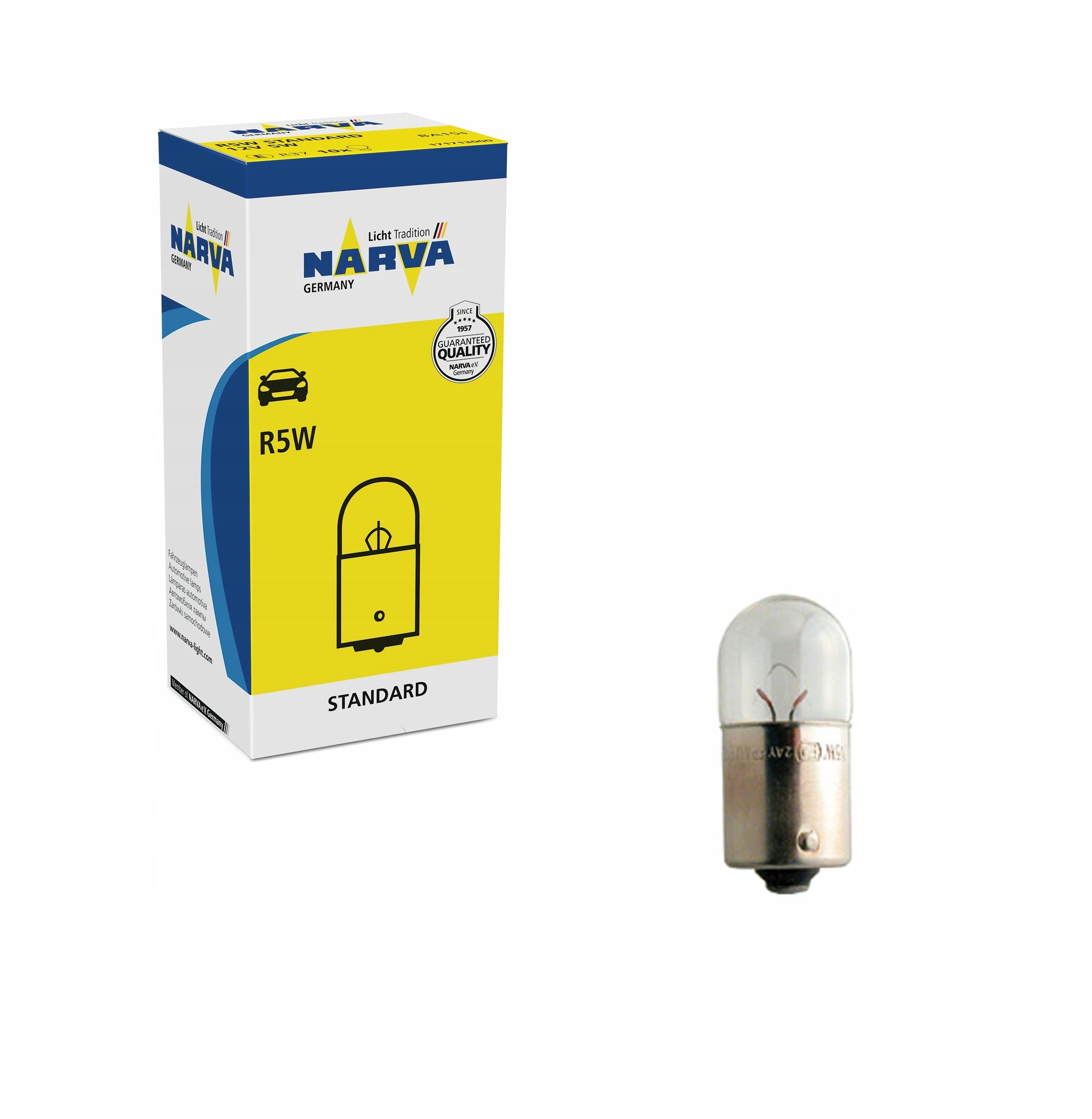 

żarówka pozycyjna Narva R5W R 5W 12V