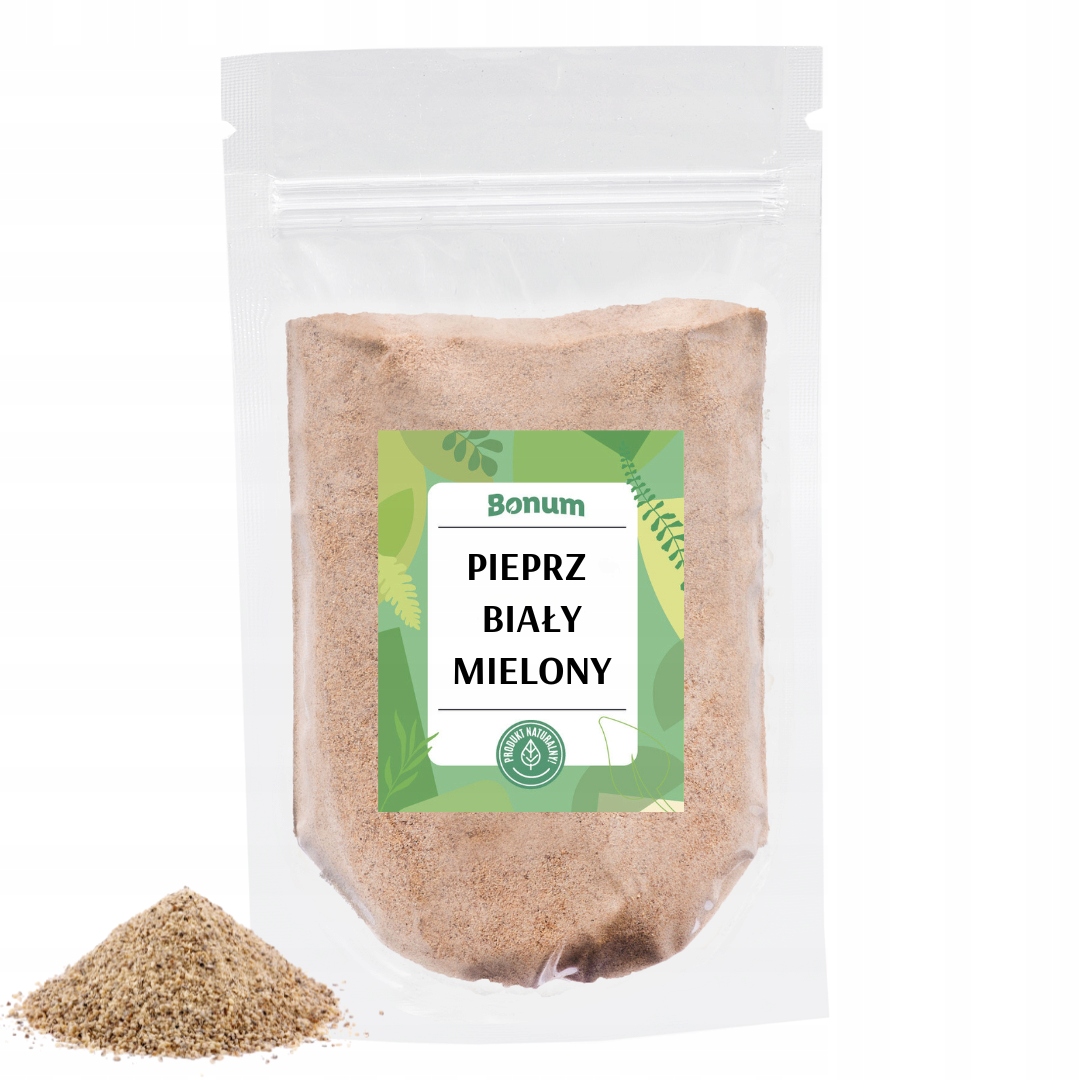Levně Pepř bílý Aromatické koření Přírodní rybí omáčky 1kg Bonum