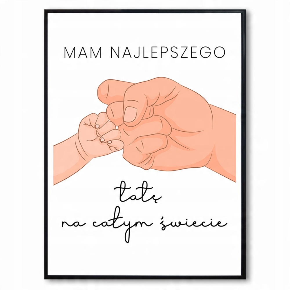

Plakat Obraz dla Najlepszego Taty