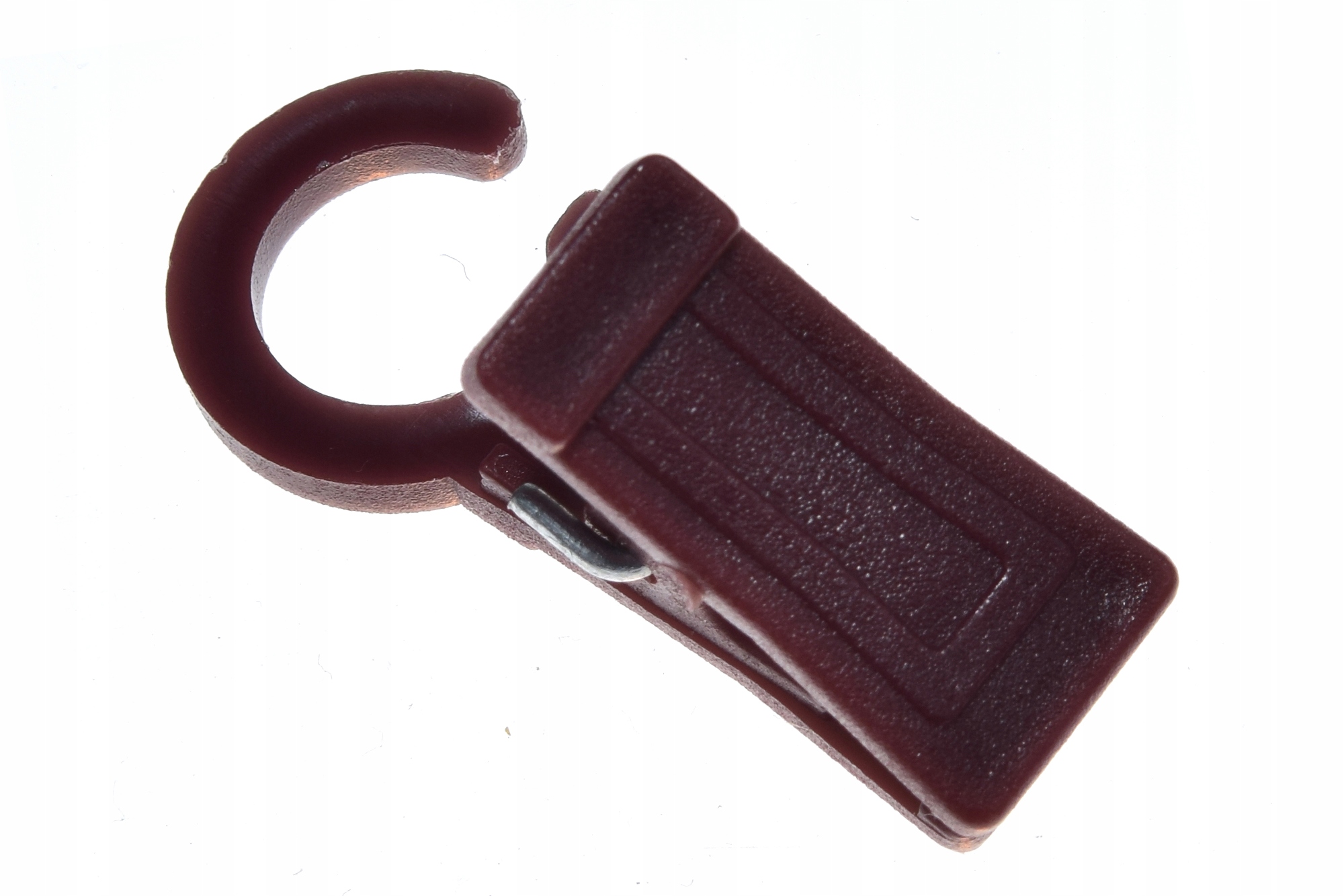 Žabky na drevené záclonové tyče, silná žabka na záclony, závesy, 1000 ks, Mahagón