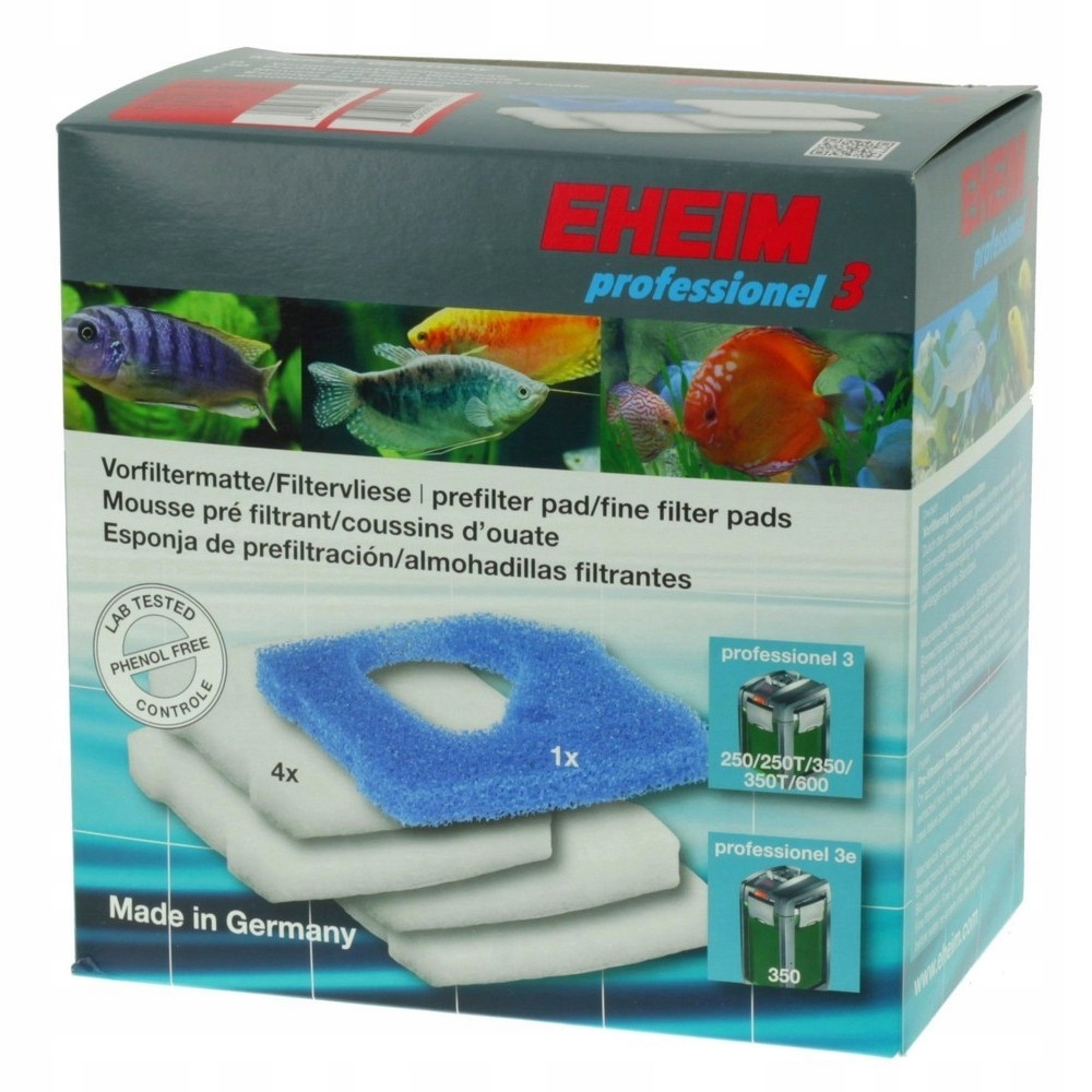 Sada Perlonových Vložek Předfiltru, Filtr Professionel 3 Akvárium Eheim