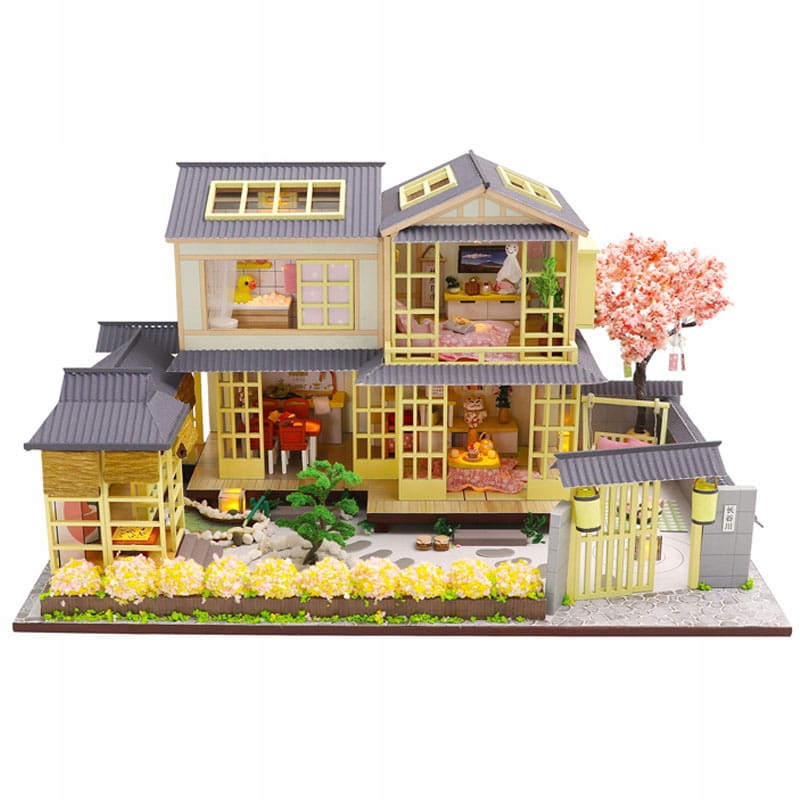 Miniaturowy Domek Willa w Kioto Azja Japonia Lifestyle Wyspa