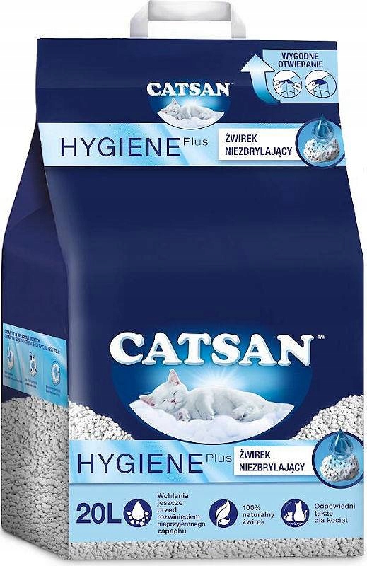 Levně Catsan Hygiene Plus 20 l
